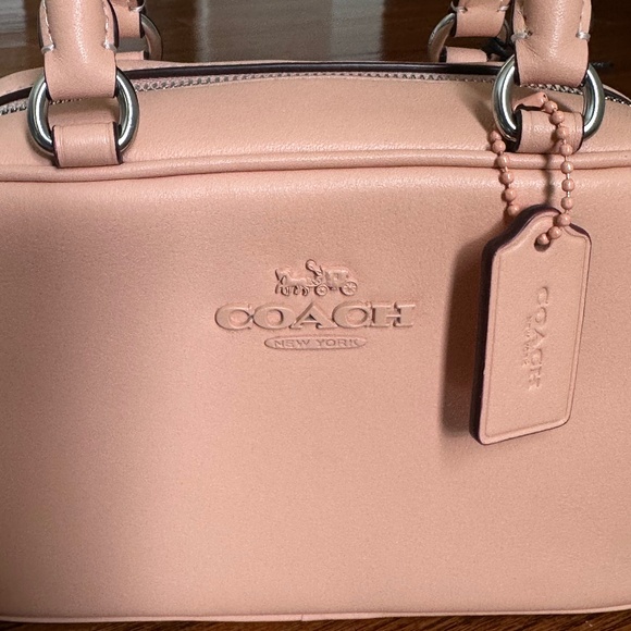 Coach Faded Blush Crossbody Satchel New with Tags - Picture 12 of 16